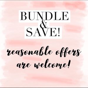 BUNDLE TO SAVE!!